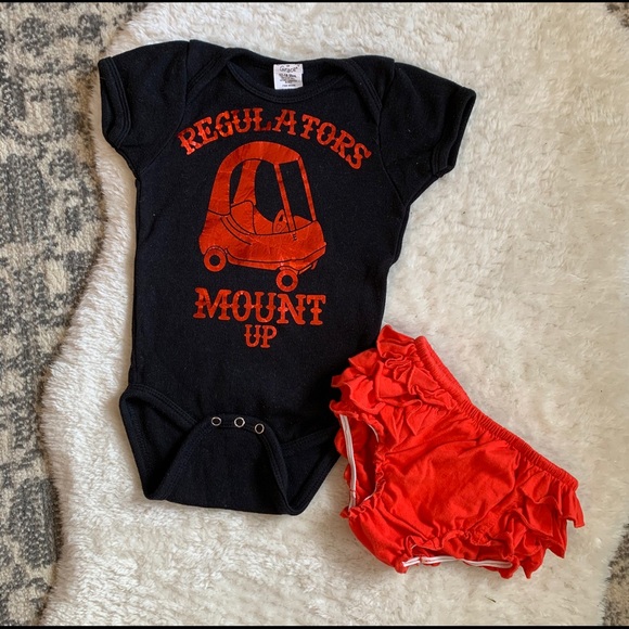 2 for $12 - Regulators! Onesie and bloomers - Picture 1 of 4